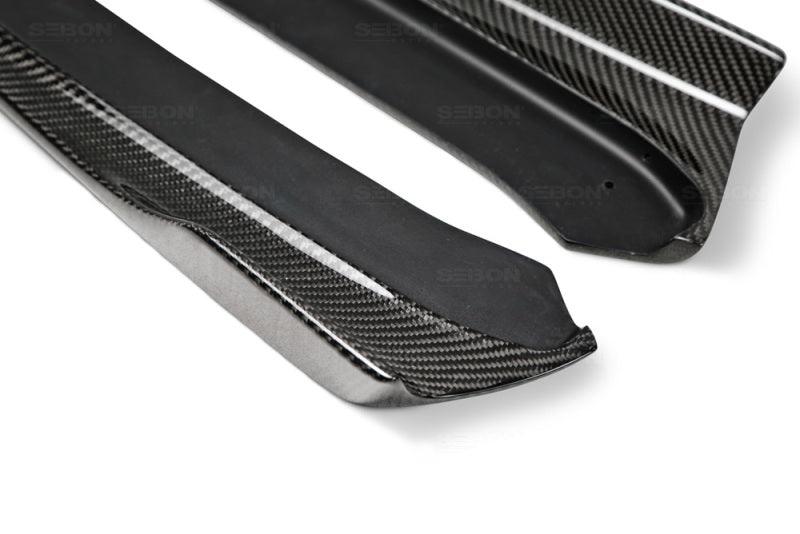 Seibon 15+ MB-Style Carbon Fiber Rear Lip for Subaru WRX/STI - view 3