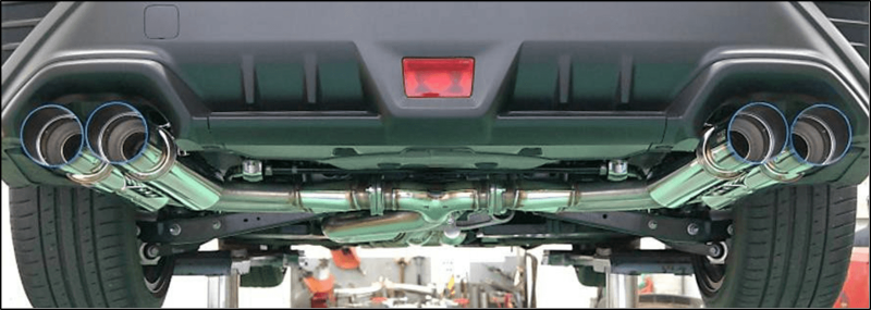 HKS LEGAMAX Sport Exhaust for 2021 Subaru WRX - view 5
