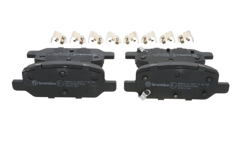 Brembo OE 17-21 Tesla Model 3/2021 Model Y Brake Pad - Rear