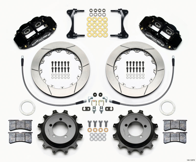 Wilwood Narrow Superlite 4R Rear Kit 12.88in for 99-05 Subaru WRX/Impreza