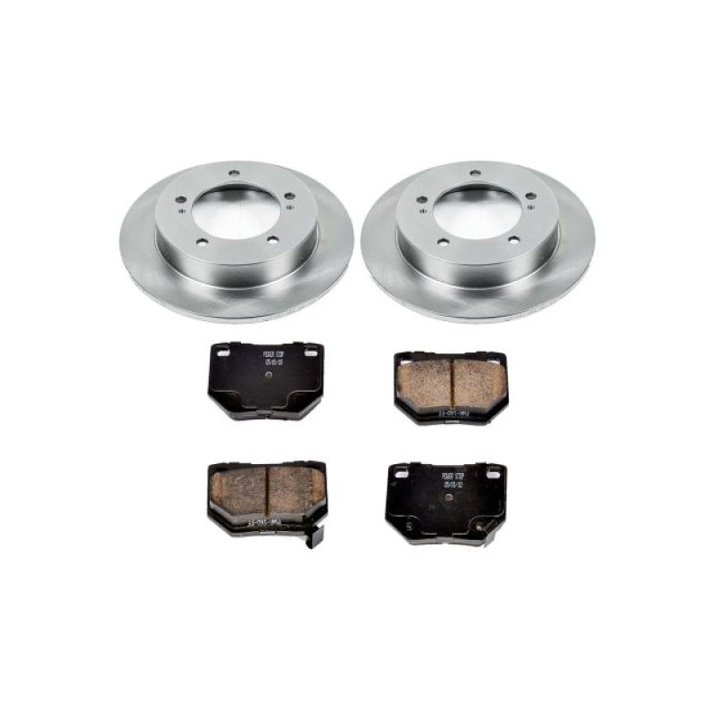 PowerStop Power Stop Rear Autospecialty Brake Kit for 06-07 Subaru Impreza