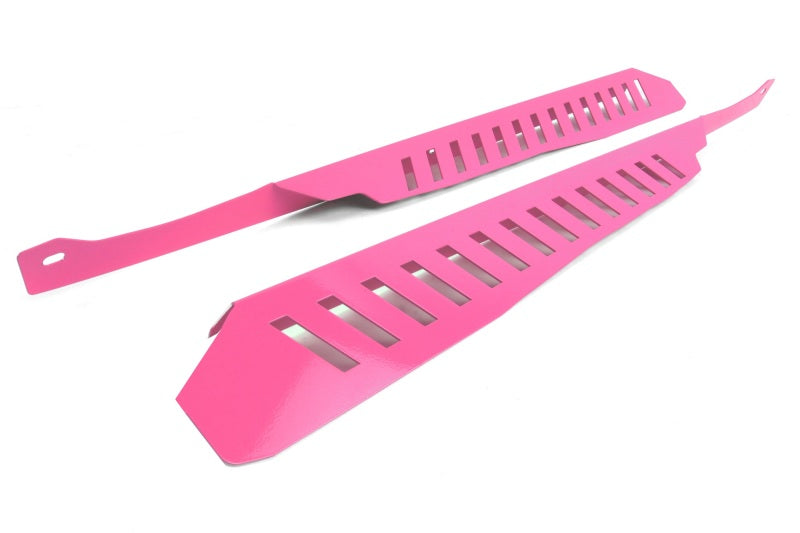 Perrin Performance PERRIN Fender Shroud Set - Hyper Pink for 08-14 Subaru WRX/STI/Impreza