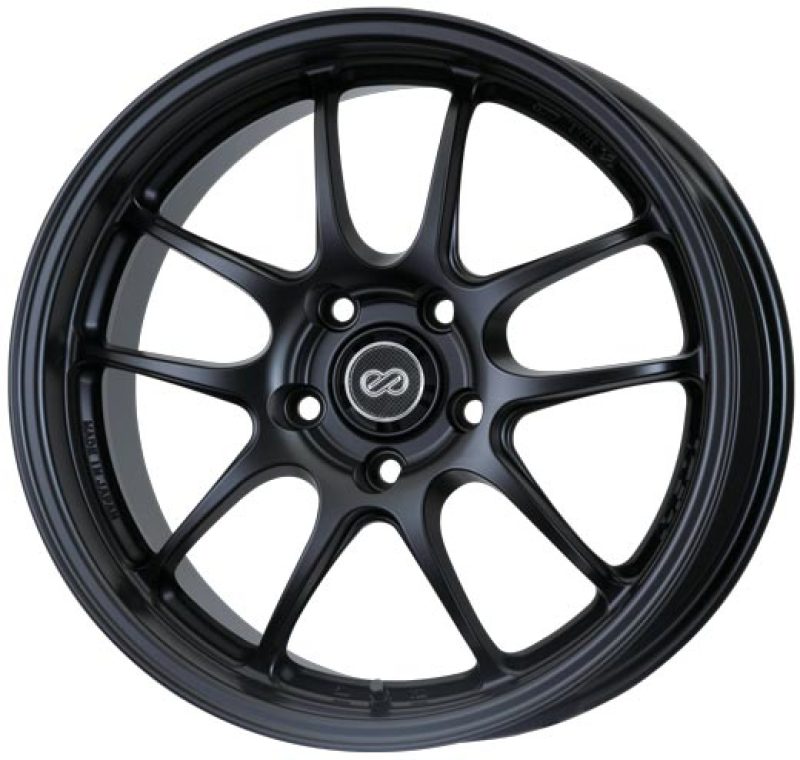 Enkei PF01 18x8 5x114.3 Bolt Pattern 40mm Offset - Black Wheel for 15-17 Subaru WRX/STI