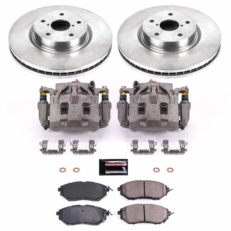 PowerStop Power Stop Front Autospecialty Kit with Cals for 15-20 Subaru WRX