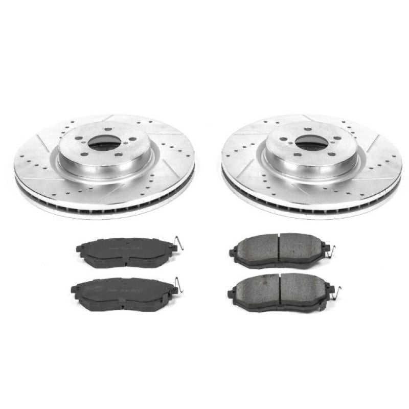 PowerStop Power Stop Front Z23 Evolution Sport Brake Kit