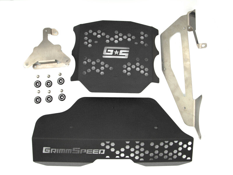 GrimmSpeed + BRZ + Toyota GR86 Engine Cover Kit - Black - view 3