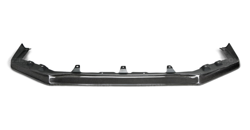 Seibon + MB1-Style Carbon Fiber Front Lip for 2015 Subaru WRX/STI - view 2