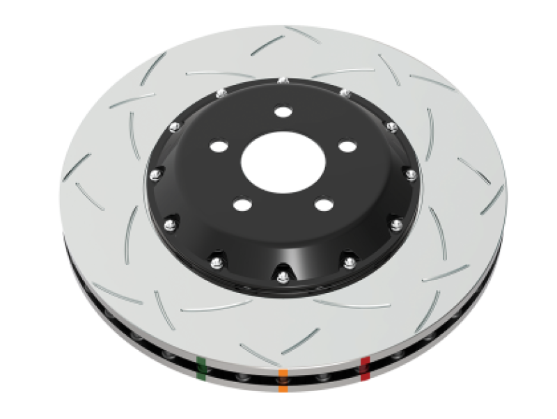 DBA + 5000 Series 2 Piece Slotted Front Brake Rotor for 2022 Subaru WRX/STI