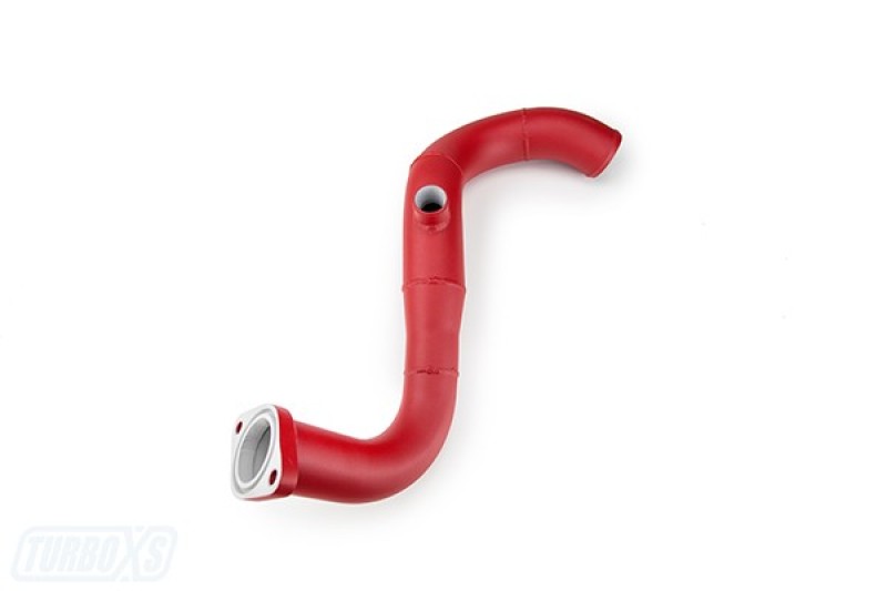 Turbo XS FMIC for - Wrinkle Red Pipes for 15-16 Subaru WRX - view 2