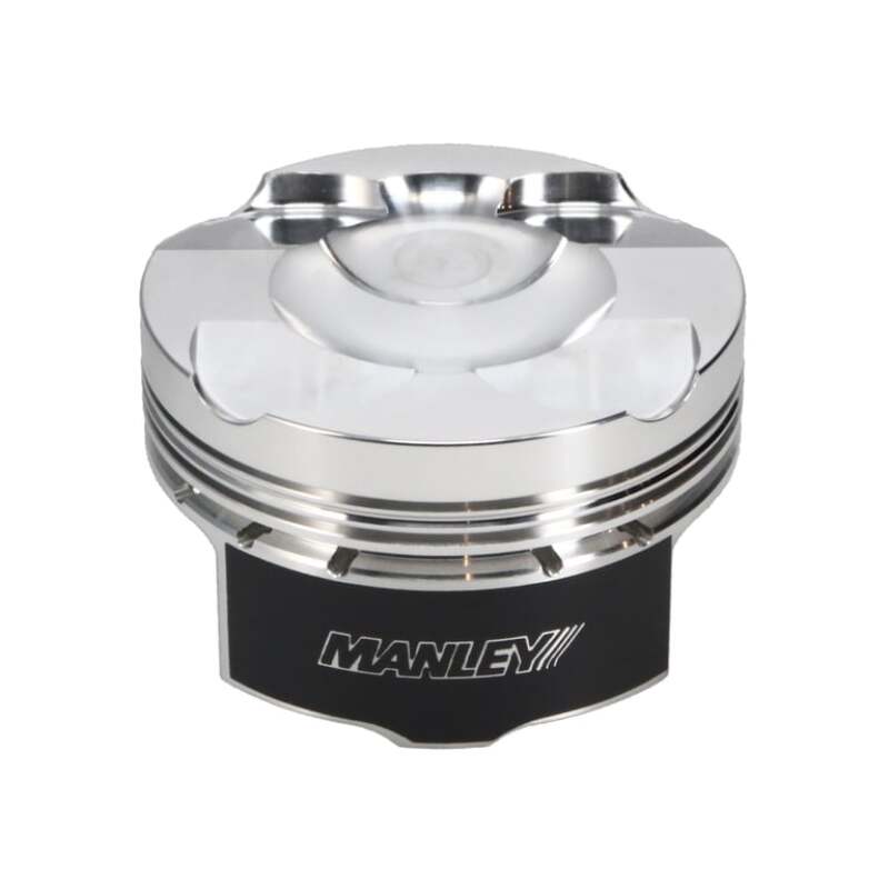 Manley Performance Manley 15+ FA20 86.50mm +.5mm Bore 10:1 Dish Piston Set with Rings for Subaru WRX - view 2
