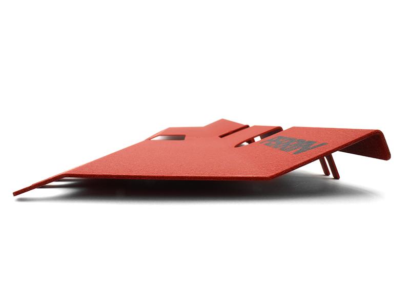 Perrin Performance PERRIN Radiator Shroud - Red for 15-21 Subaru WRX/STI - view 4