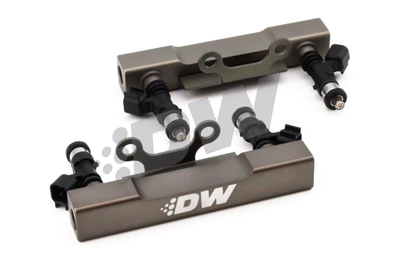 DeatschWerks 02+ 07+ Top Feed Fuel Rail Upgrade Kit with 750cc Injectors for Subaru WRX/STI/LGT - view 3