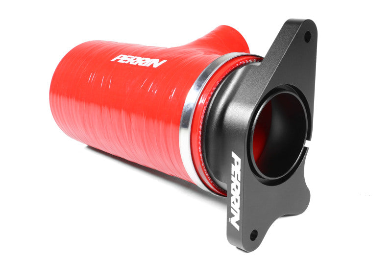 Perrin Performance PERRIN Short Type Turbo Inlet Hose - Red for 22-26 Subaru WRX