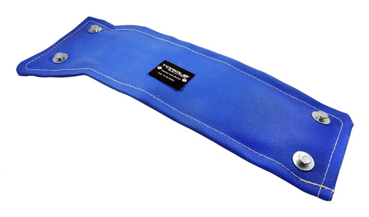 Torque Solution Thermal Turbo Blanket for Oem Turbos - Blue
