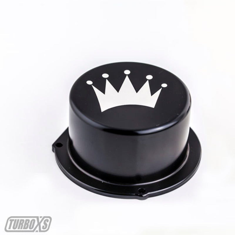 Turbo XS Billet Aluminum Vacuum Pump Cover - Black for 15-16 Subaru WRX - view 6