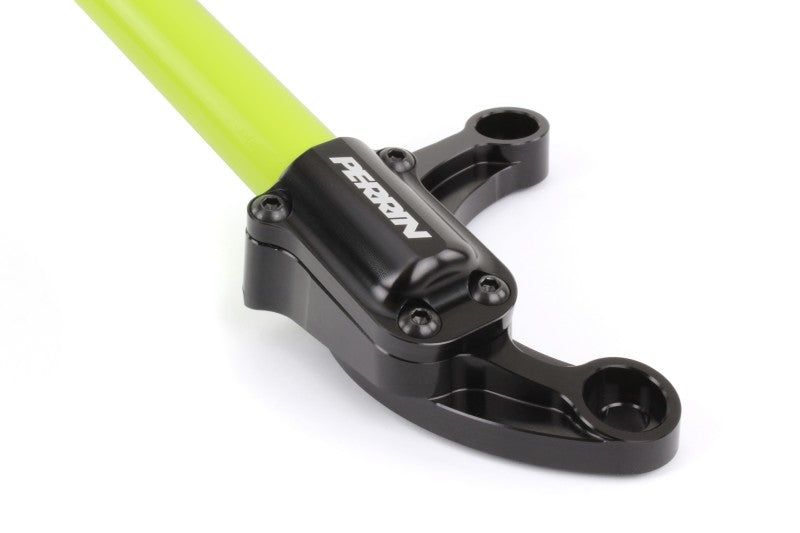 Perrin Performance PERRIN Front Strut Brace - Neon Yellow for 02-07 Subaru WRX/STI/Impreza - view 4