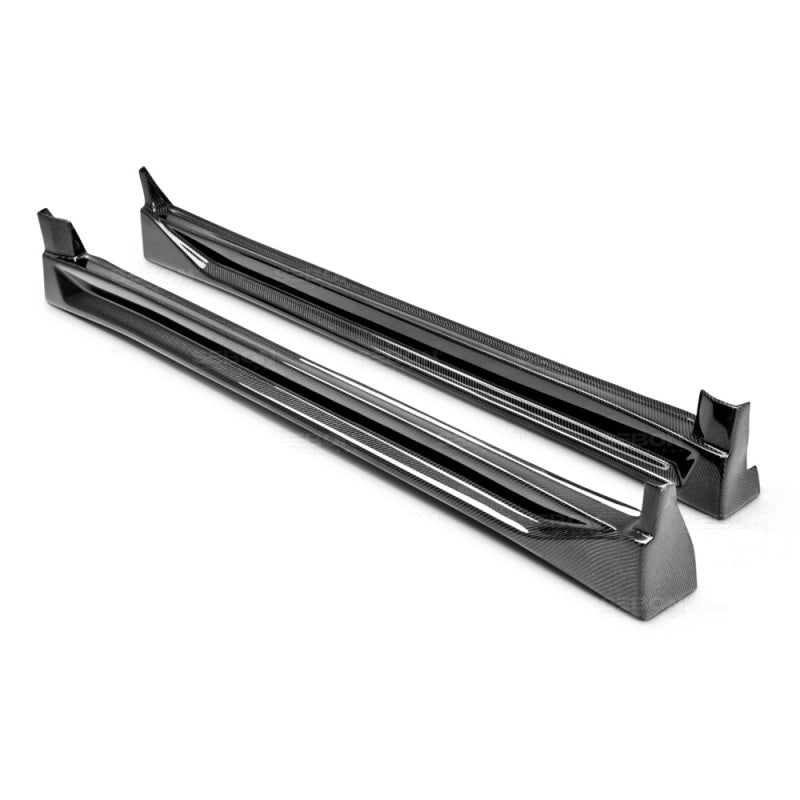 Seibon CW Carbon Fiber Side Skirts for 04-05 Subaru WRX