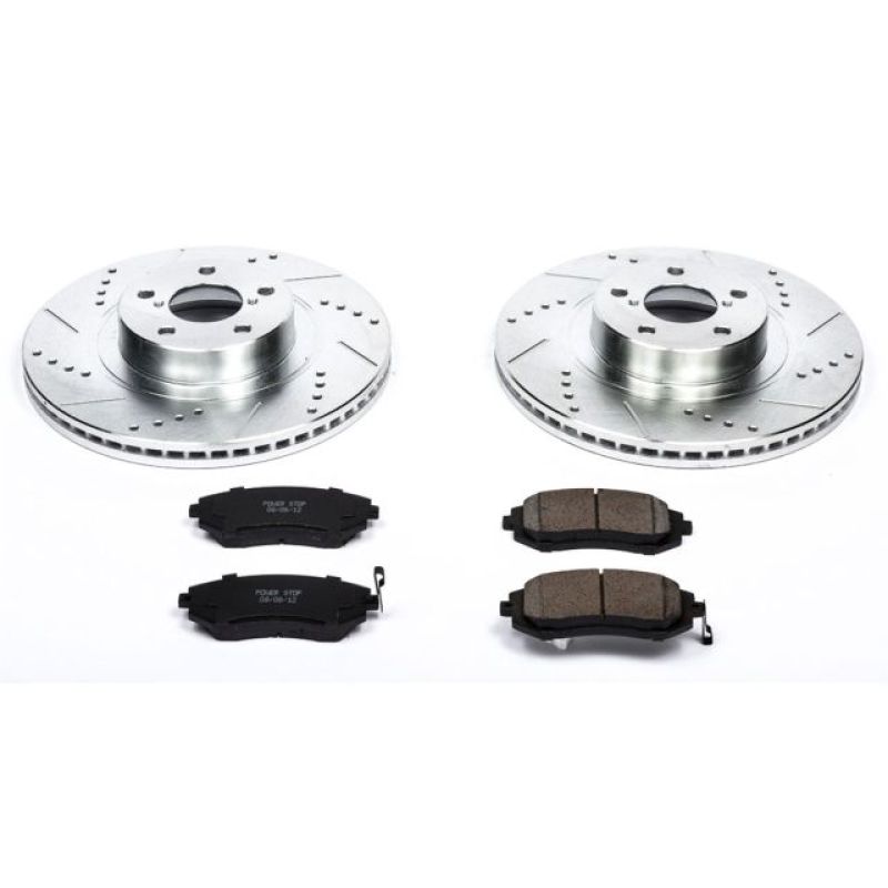 PowerStop Power Stop Baja Front Z23 Evolution Sport Brake Kit