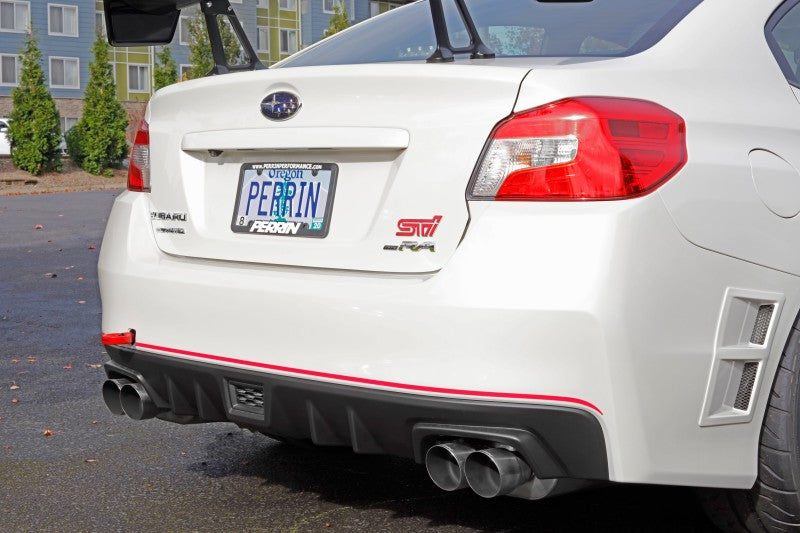 Perrin Performance PERRIN Crosstrek Tow Hook Kit - Red for 15-21 Subaru WRX/STI - view 3