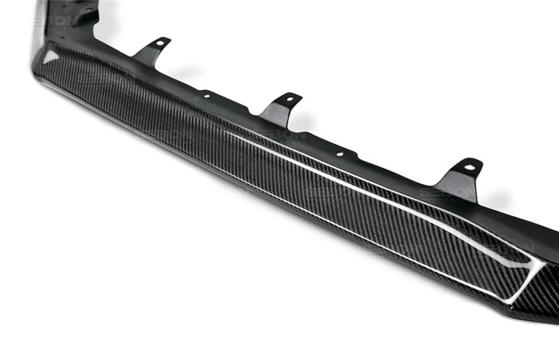 Seibon + MB1-Style Carbon Fiber Front Lip for 2015 Subaru WRX/STI - view 10