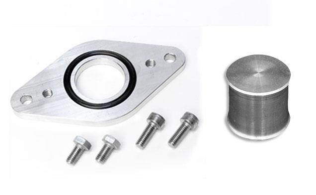 Torque Solution Greddy Blow Off Valve Adapter with Plug: for 2008-2014 Subaru WRX/Legacy GT - view 2