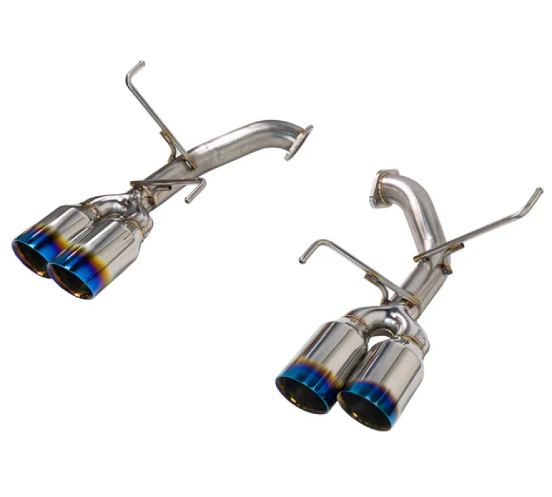 Remark + 4in Axle Back Exhaust with Burnt Stainless Double Wall Tip for 2022 Subaru WRX