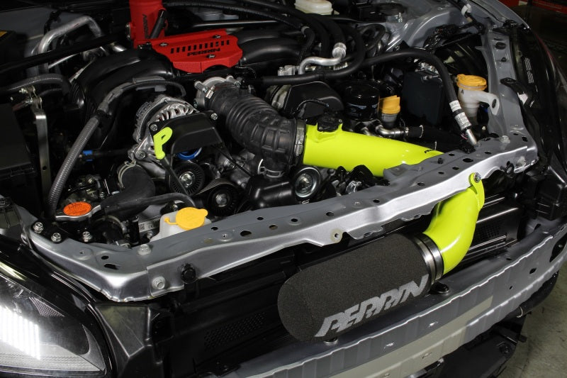 Perrin Performance PERRIN BRZ Toyota GR86 Cold Air Intake - Neon Yellow - view 7