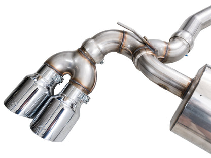 AWE BMW G90/G99 M5 Touring Edition Catback Exhaust - Chrome Silver Tips