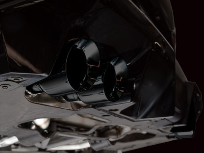 AWE BMW G90/G99 M5 Track Edition Catback Exhaust - Diamond Black Tips