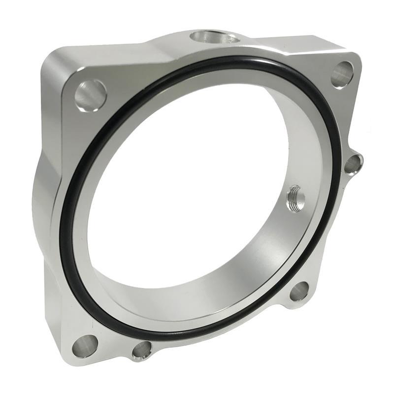 Torque Solution Throttle Body Spacer + BRZ Scion FR-S - Silver - view 7