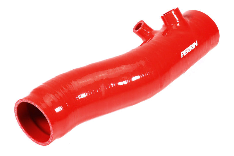 Perrin Performance PERRIN Long Type Turbo Inlet Hose - Red for 22-26 Subaru WRX - view 8
