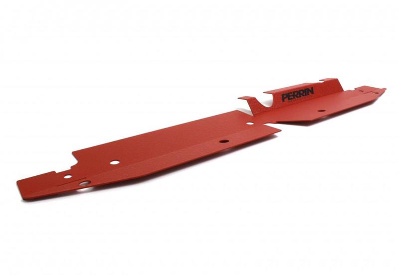 Perrin Performance PERRIN Radiator Shroud - Red for 08-14 Subaru WRX/STI/Impreza - view 2