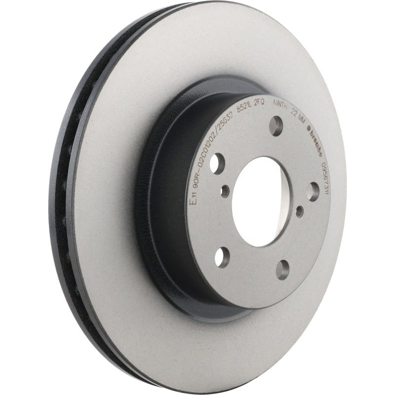Brembo OE Brembo Front Premium UV Coated OE Equivalent Rotor for 93-01 Subaru Impreza - view 3