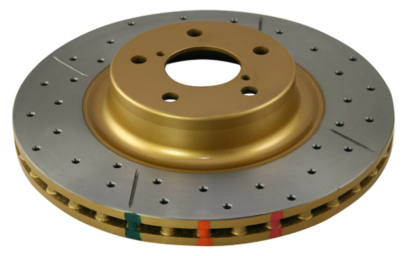 DBA 12+ Scion BRZ FR-S Limited Premium Front Drilled Slotted Street Series Rotor - view 5