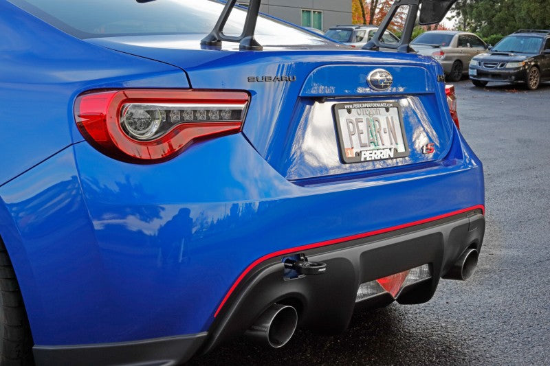 Perrin Performance PERRIN BRZ Scion FRS Toyota 86 GR86 Tow Hook Kit - Black - view 2