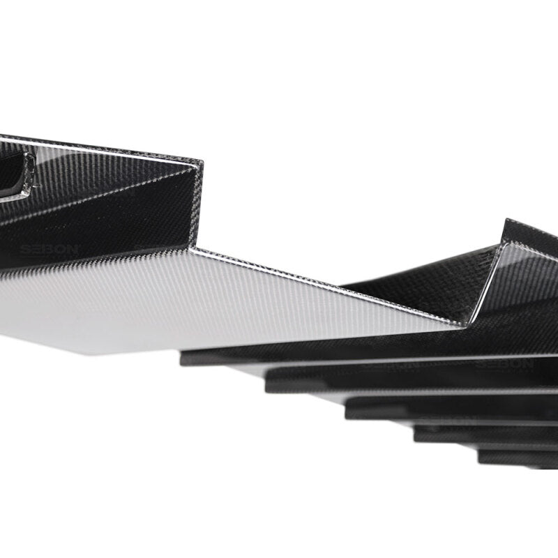 Seibon Carbon Fiber Rear Diffuser for 18-20 Subaru WRX/STI - view 5