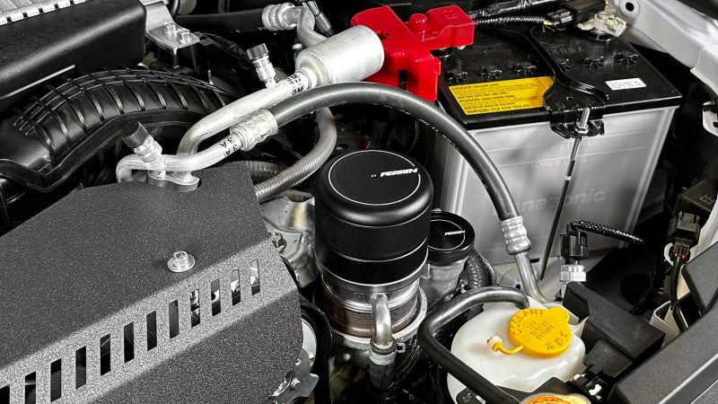 Perrin Performance PERRIN BRZ FR-S 86 GR86 Oil Filter Cover - Black for 15-26 Subaru WRX - view 3