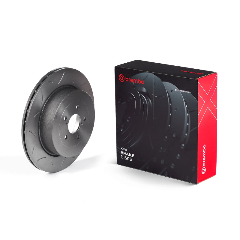Brembo OE Saloon Rear Sport Brake Disc - 316x18 for 99-09 Subaru Impreza - view 3
