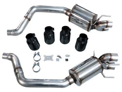 AWE Tuning 05-07 C6 Chevrolet Corvette 6.0L Touring Edition Axleback Exhaust w/ Diamond Black Tips