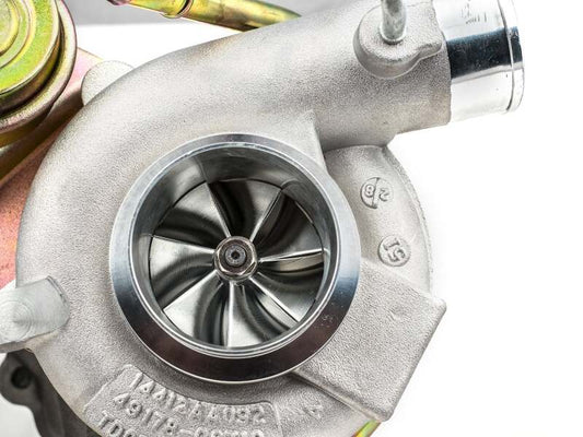 Forced Performance Subaru STi/WRX Blue Turbocharger 58mm CH8 CM Turbine Hsg External WG w/Oil Line