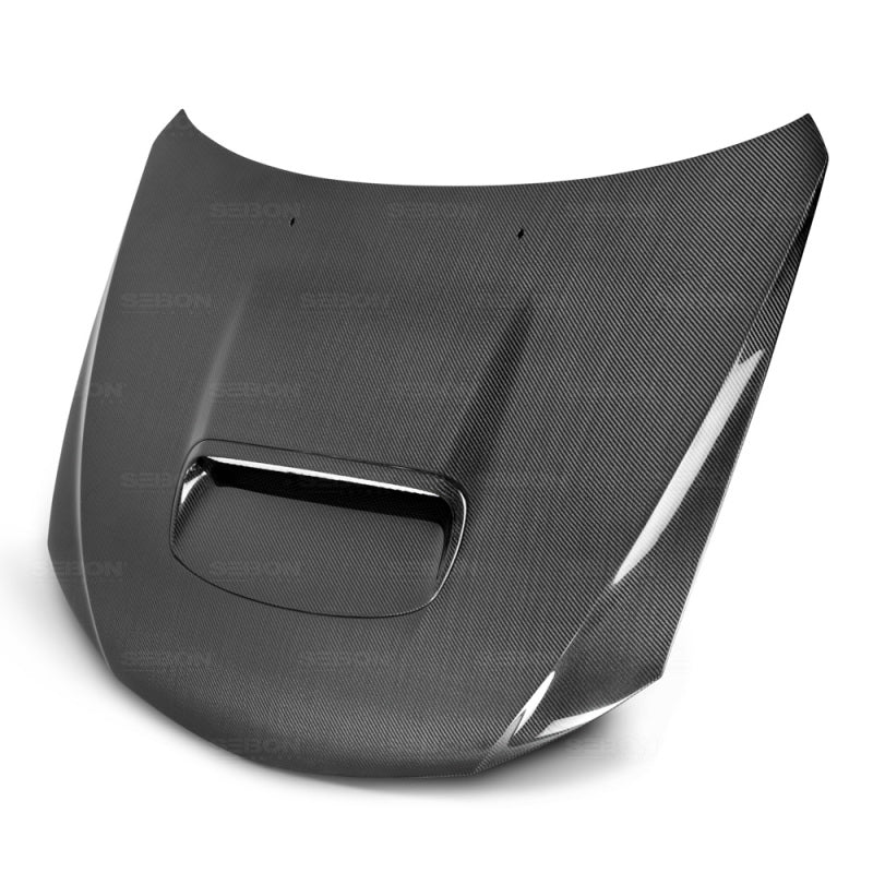 Seibon OEM Carbon Fiber Hood for 08-09 Subaru WRX/STI - view 7