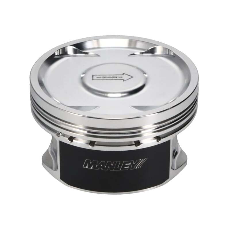 Manley Performance Manley 04+ EJ257 99.5mm Bore STD 8.5CR -17cc Dish Piston Set with Rings for Subaru WRX/STI - view 7