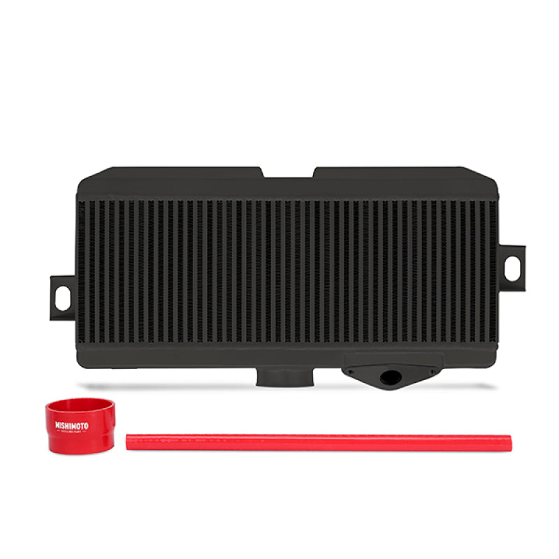 Mishimoto Top-Mount Intercooler Kit - Powder Coated Black Red Hoses for 08-15 Subaru WRX/STI