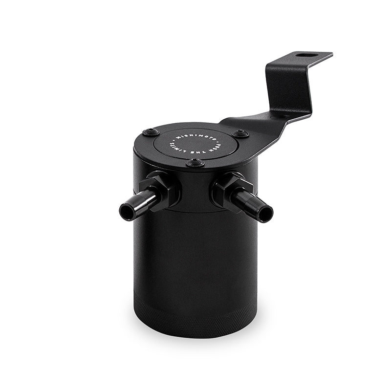 Mishimoto PVC Side Baffled Oil Catch Can - Black for 15-16 Subaru WRX - view 3