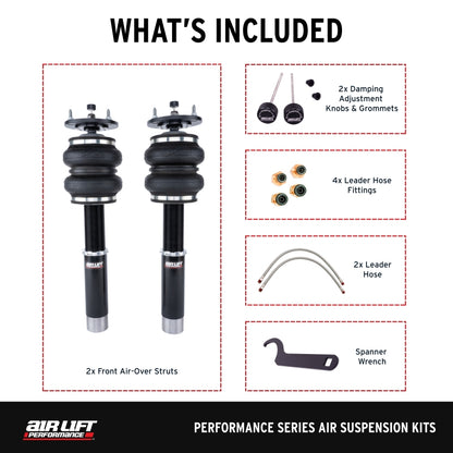 Air Lift Performance 82-93 BMW 3 Series E30 Front Air Suspension Kit