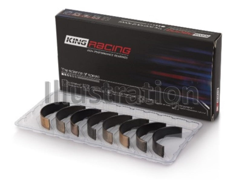 King Engine Bearings King FB20 Housing Bore +.003in pMaxBlack Coated Connecting Rod Bearing Set - view 3