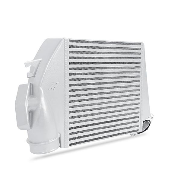 Mishimoto Top-Mount Intercooler Kit - Powder Coated Silver Blue Hoses for 08-14 Subaru WRX - view 3