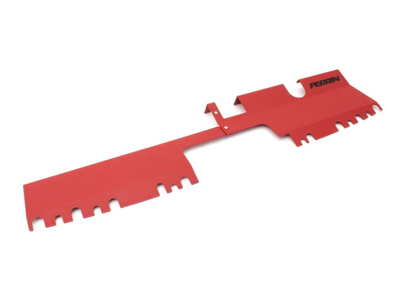 Perrin Performance PERRIN Radiator Shroud - Red for 15-21 Subaru WRX/STI - view 3