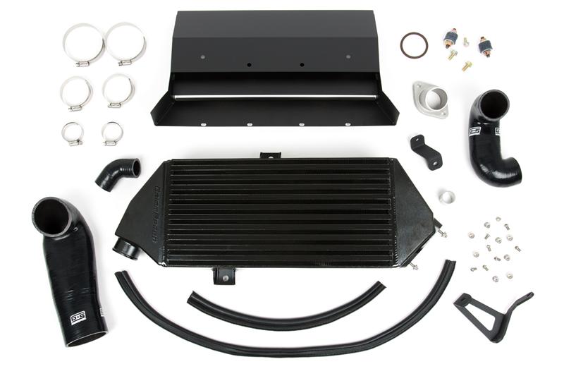 GrimmSpeed Top Mount Intercooler - Black for 08-14 Subaru WRX
