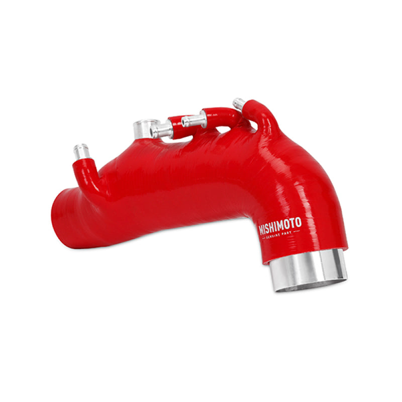 Mishimoto 08 Red Silicone Induction Hose for Subaru WRX - view 2
